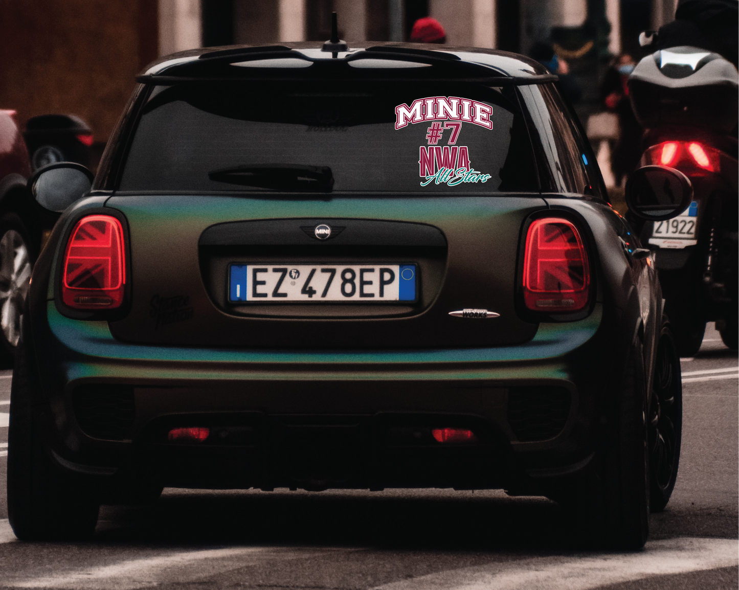 Personalized Decal Sticker - Athlete