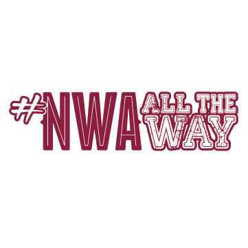 NWA All The Way Car Decal