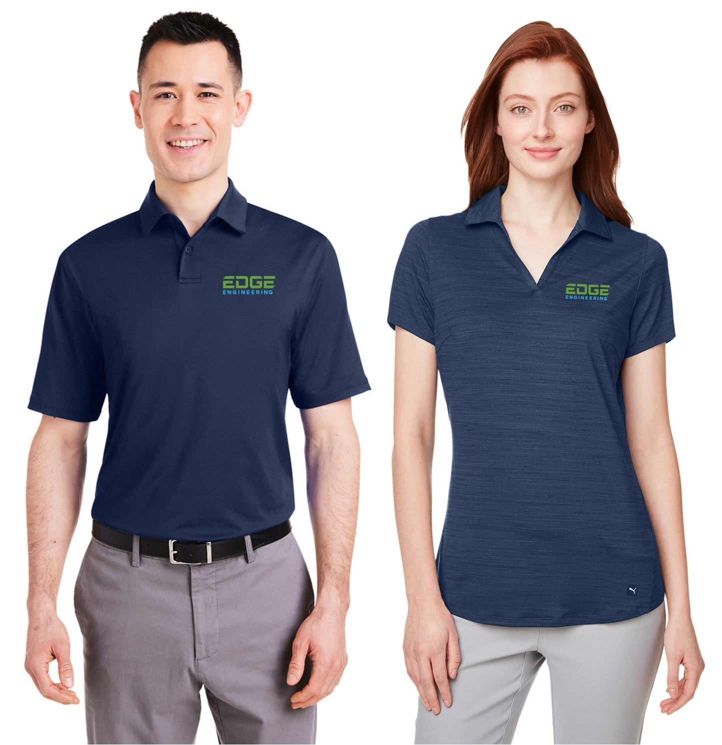 Navy Puma Polo