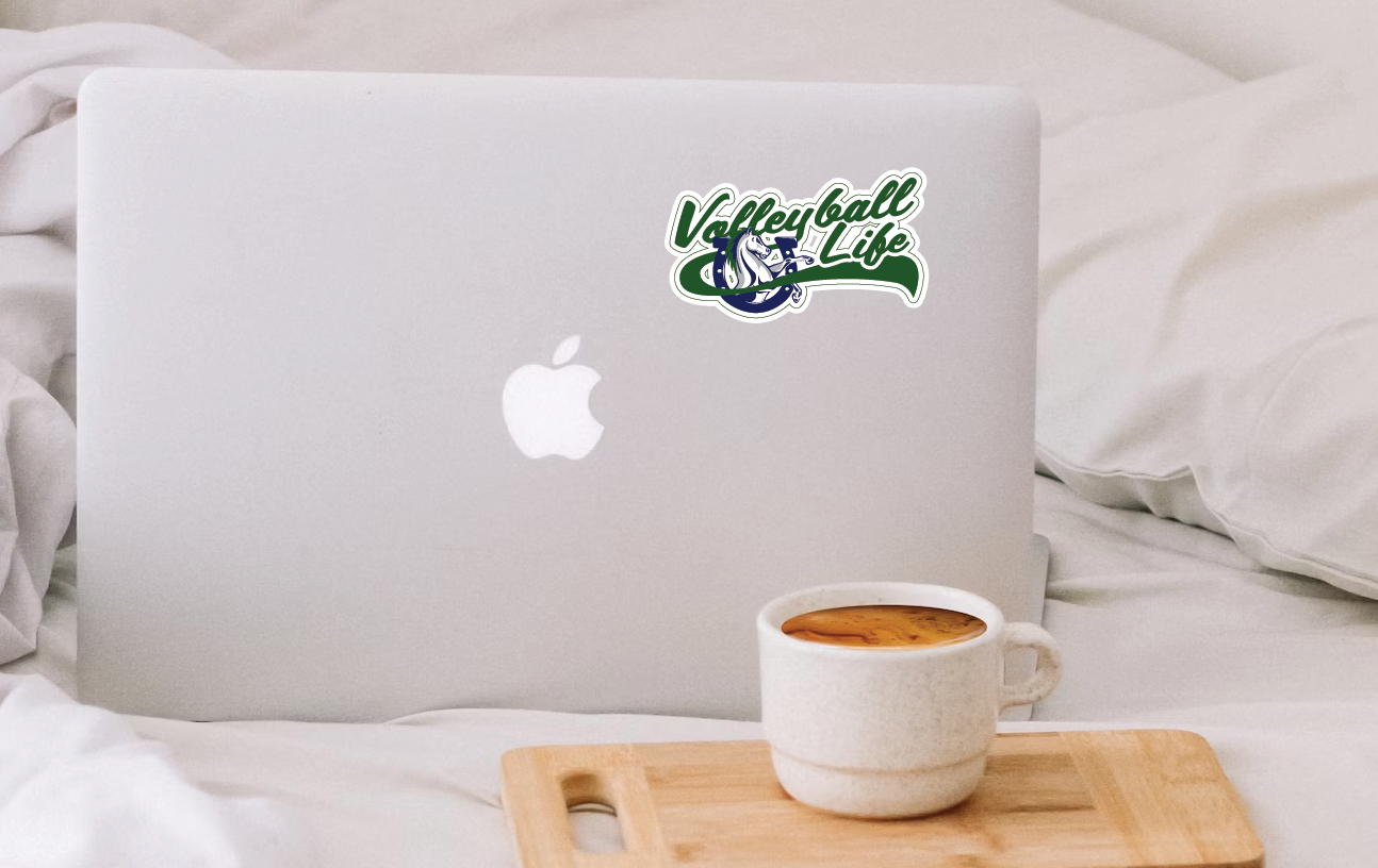 McNeil Volleyball Life Sticker
