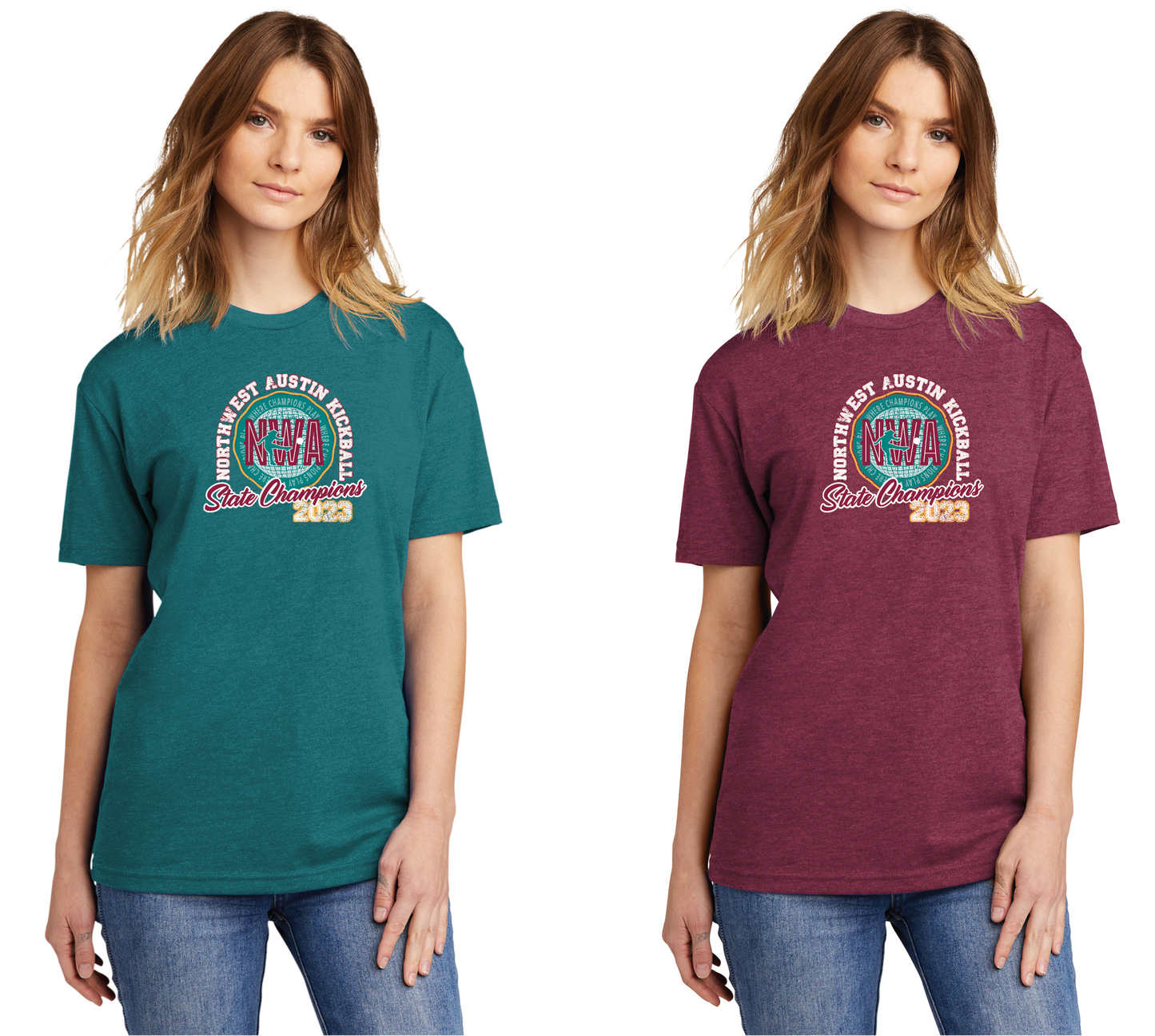 2023 NWA Allstars CHAMPS T-Shirt/Tank Top (TEENS ROSTER)