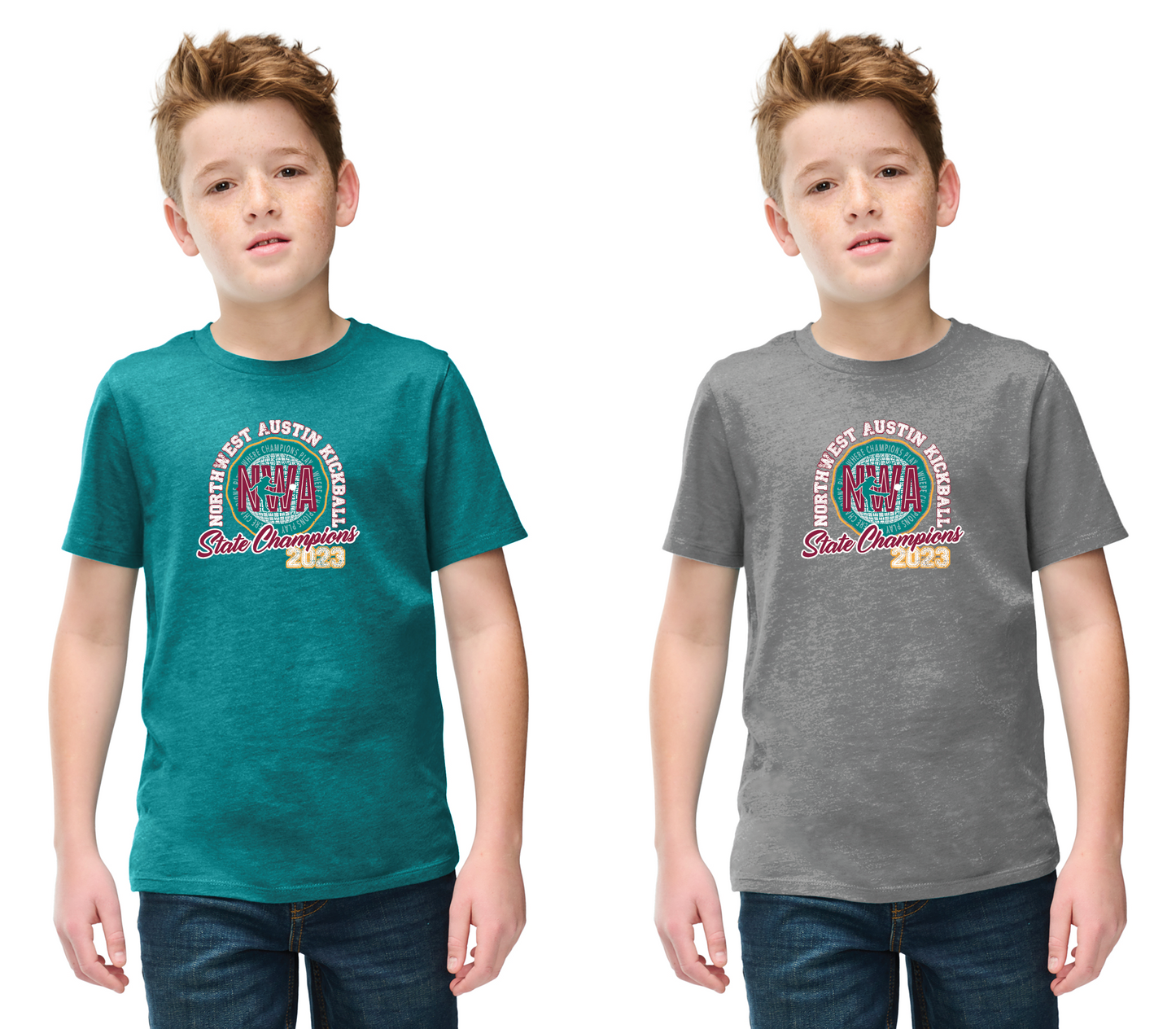 2023 NWA Allstars CHAMPS T-Shirt/Tank Top (TEENS ROSTER)