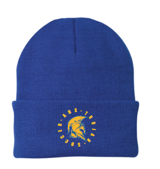 Anderson Trojan Soccer Blue Beanie