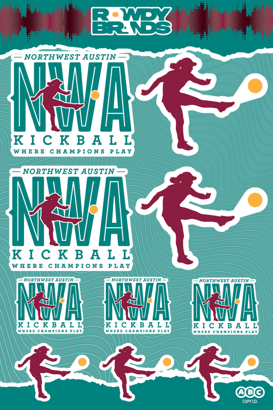 NWA Sticker Set