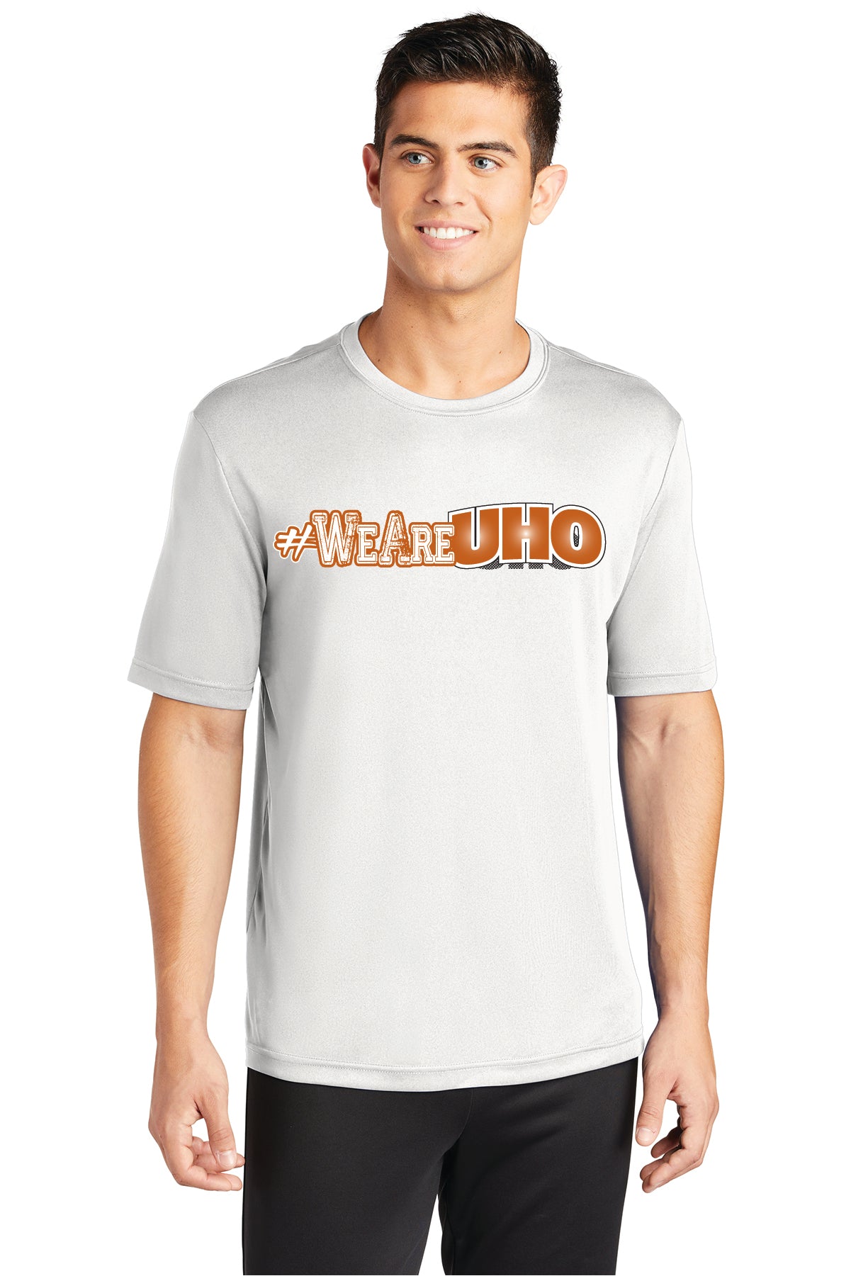 We Are UHO Moisture-Wicking T-Shirt